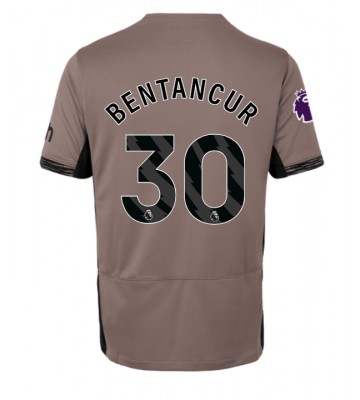 Tottenham Hotspur Rodrigo Bentancur #30 Tercera Equipación Mujer 2023-24 Manga Corta